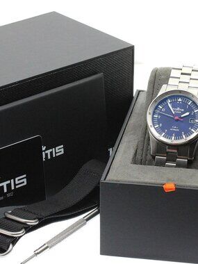FORTIS Freeger F422.0007 F-39-J Date Japan limited Automatic Men's Watch